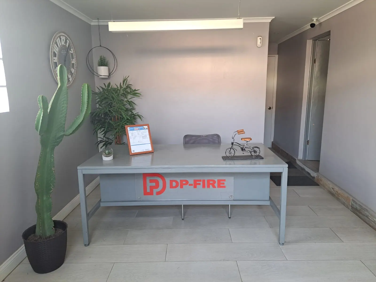 DP-FIRE office reception