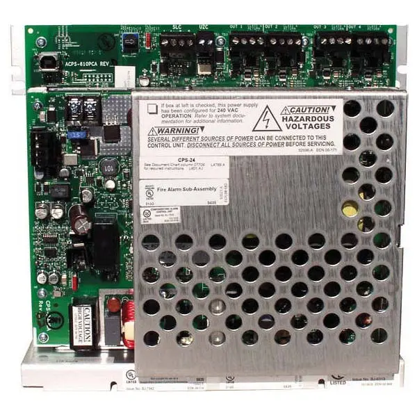 Fuente de poder ACPS-610 – Notifier