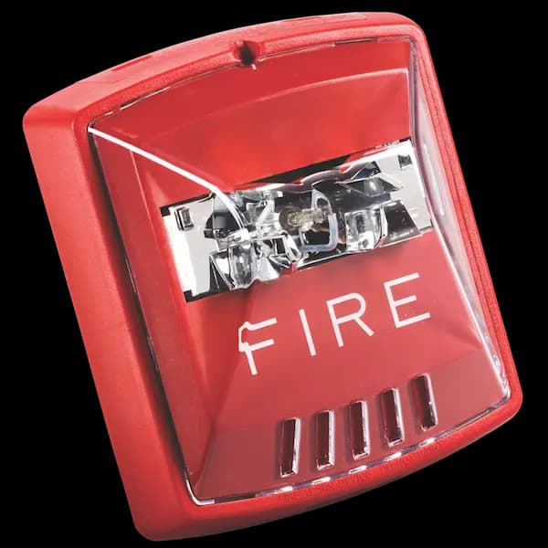 Sirena estroboscópica Eaton STR roja 12/24V - Kidde Fenwal