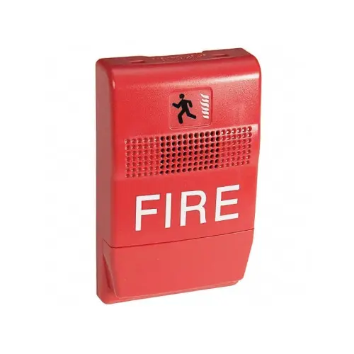 Sirena estroboscópica 24V roja G1RF-HDVM - Edwards