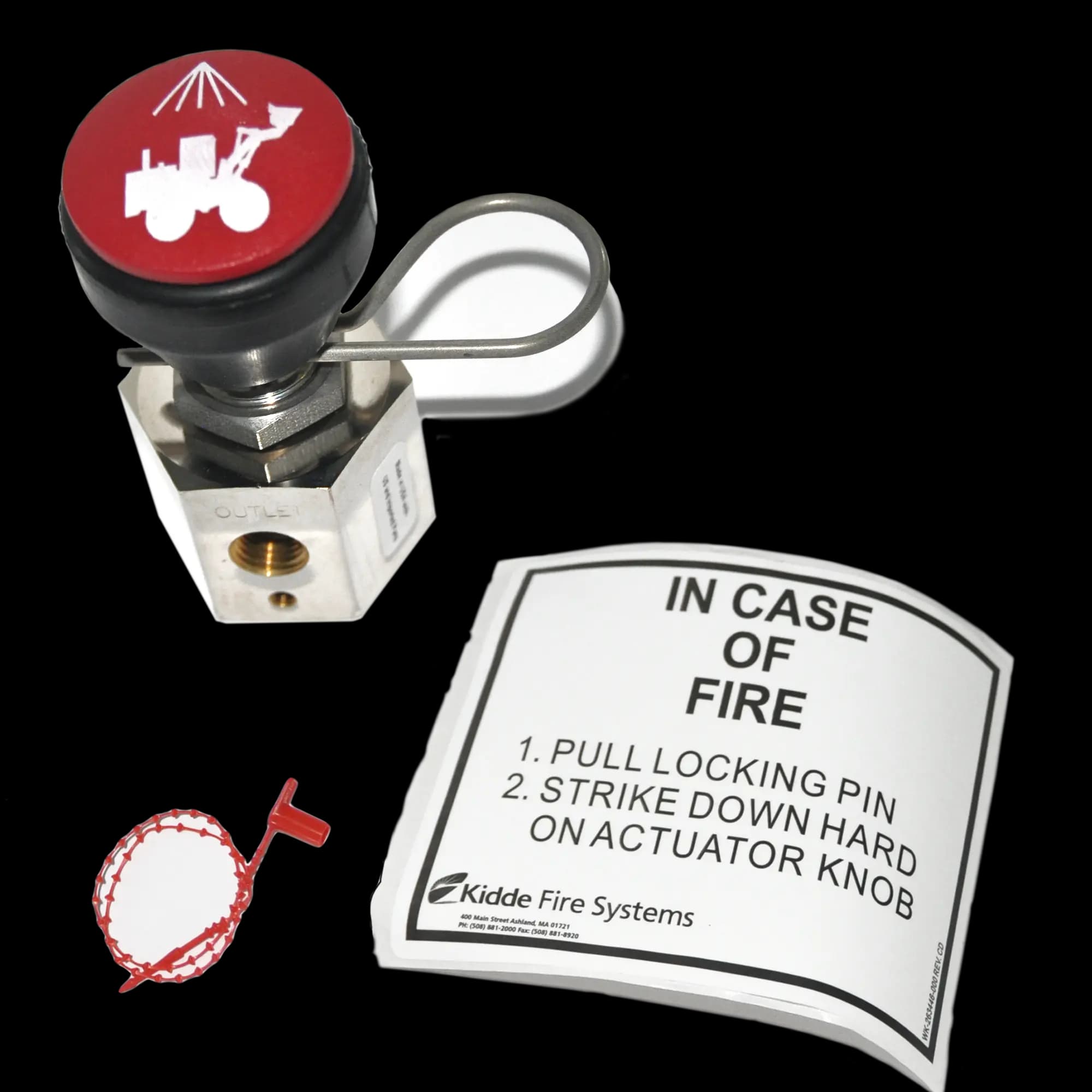 Actuador mecánico WHDR - Kidde Fenwal