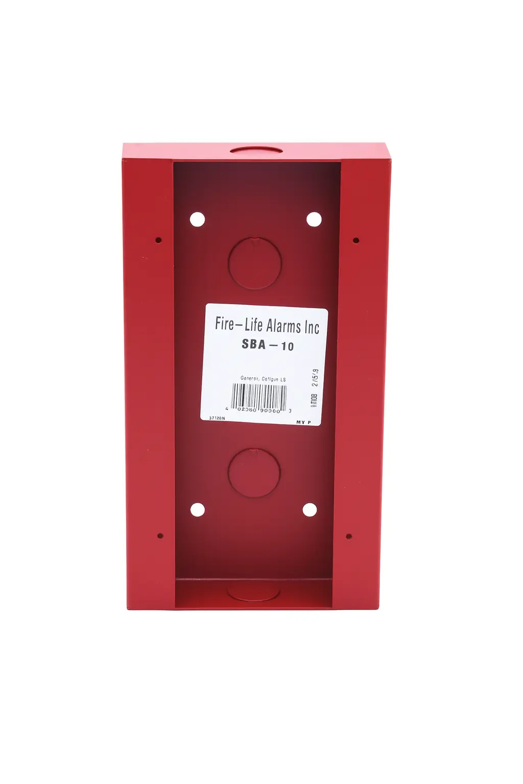 Base para pulsador de aborto SBA-10 – Notifier