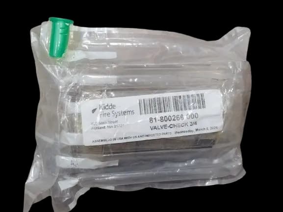 Válvula check ¾" - Kidde Fenwal