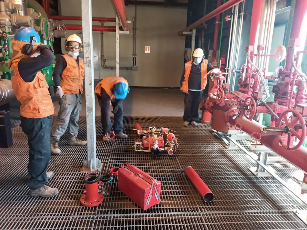 Fire Protection System Supply and Installation Angamos Cochrane